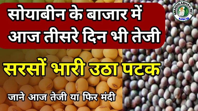 Soyabean mandi price